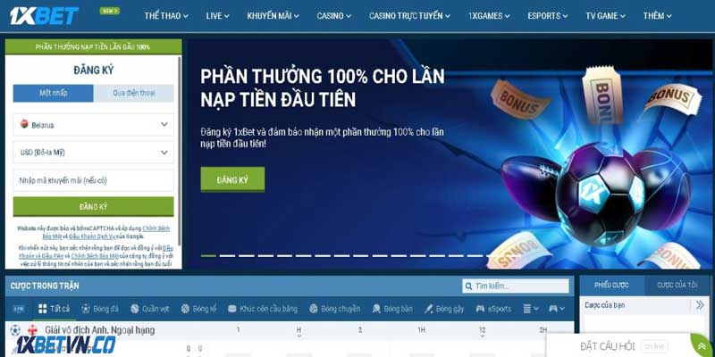 Cùng tham gia sòng bài casino online uy tín nhất tại 1xbet 