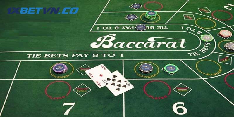 Tìm hiểu về cược xâu Baccarat tại 1xbet